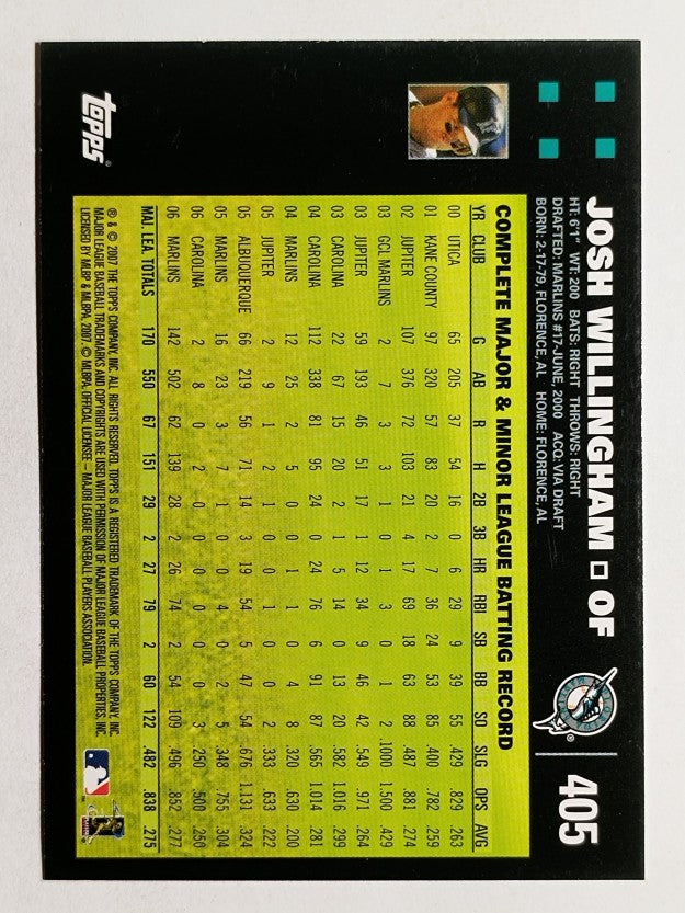 2007 Topps #405 Josh Willingham