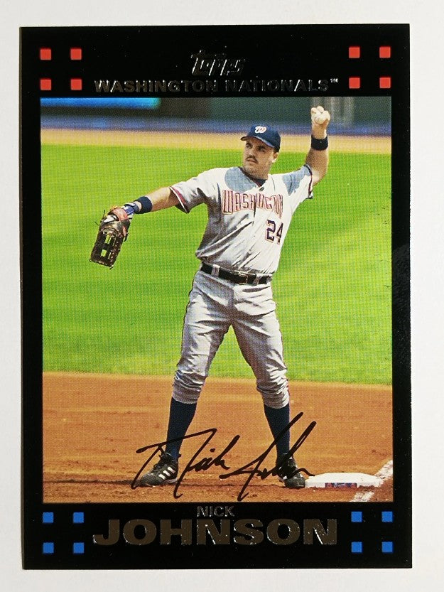 2007 Topps #407 Nick Johnson
