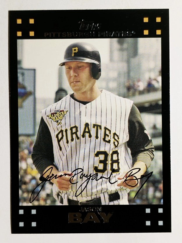 2007 Topps #411a Jason Bay
