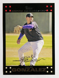 2007 Topps #462 Edgar Gonzalez