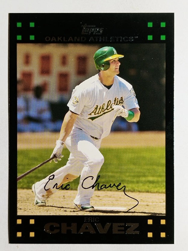 2007 Topps #487 Eric Chavez
