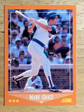 1988 Score Rookie/Traded #80T Mark Grace XRC