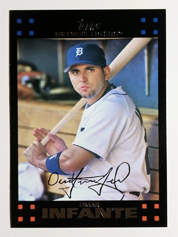 2007 Topps #542 Omar Infante