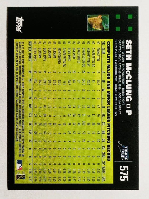 2007 Topps #575 Seth McClung