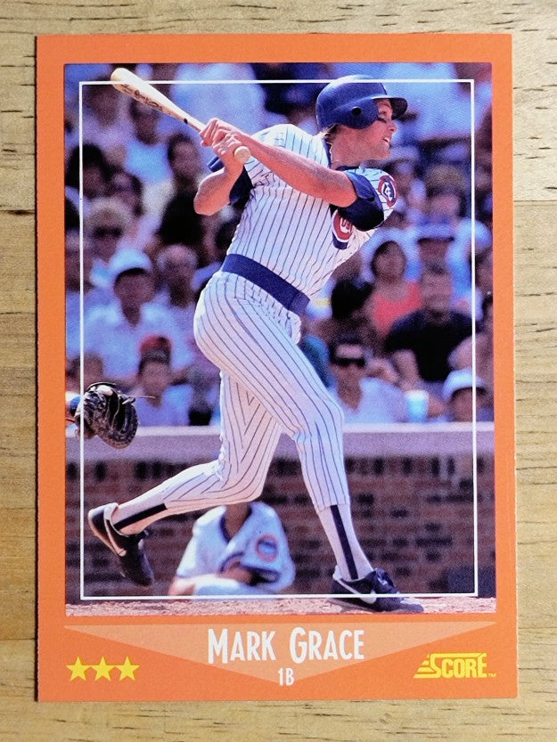 1988 Score Rookie/Traded #80T Mark Grace XRC
