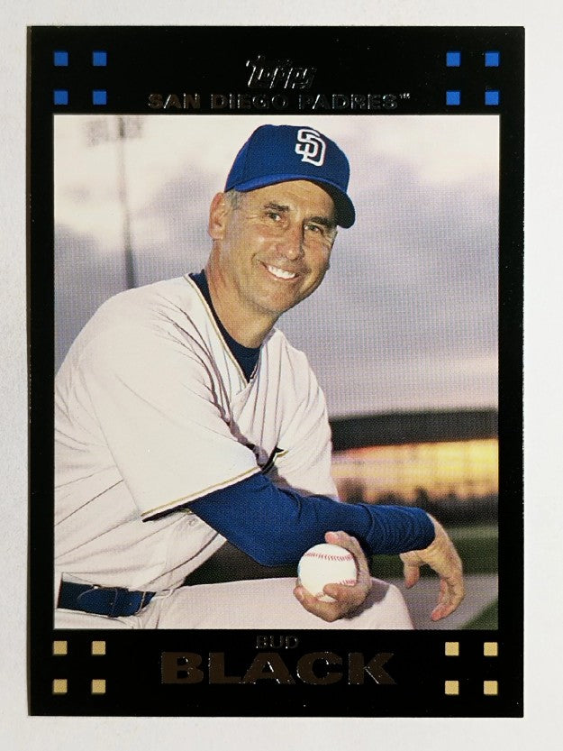 2007 Topps #619 Bud Black MG