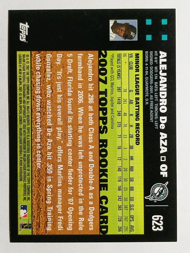 2007 Topps #623 Alejandro De Aza RC
