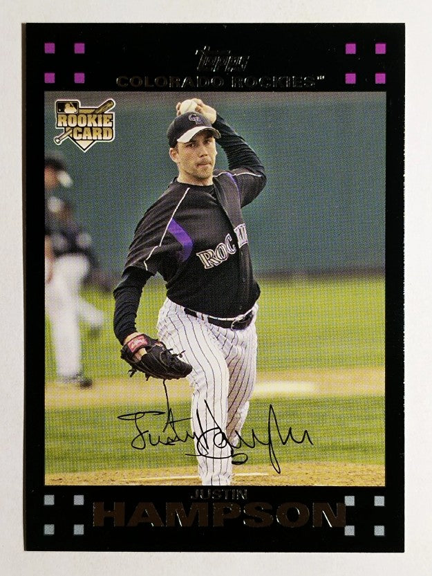 2007 Topps #637 Justin Hampson