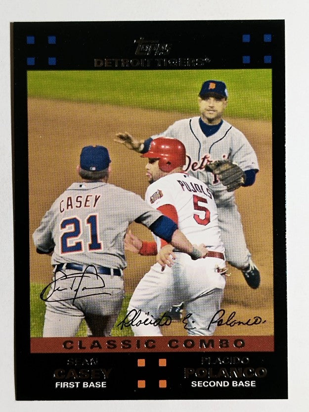 2007 Topps #653 Sean Casey/Placido Polanco CC