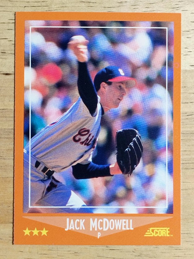 1988 Score Rookie/Traded #85T Jack McDowell XRC
