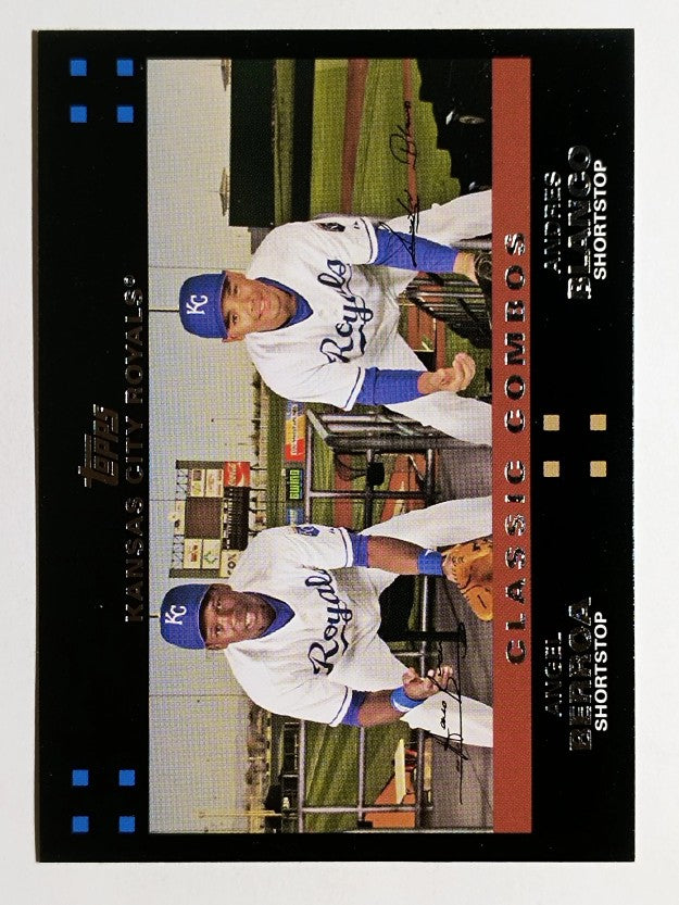 2007 Topps #659 Angel Berroa/Andres Blanco CC