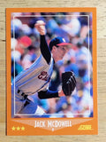 1988 Score Rookie/Traded #85T Jack McDowell XRC