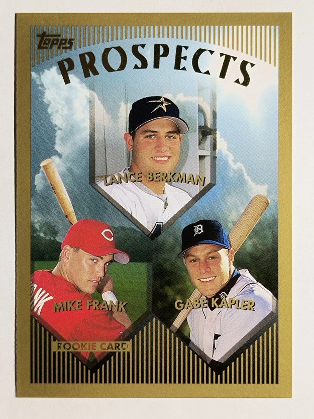 1999 Topps #205 Lance Berkman/Gabe Kapler