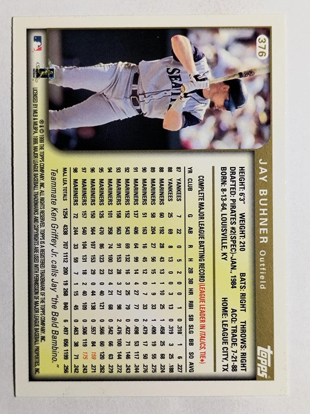 1999 Topps #376 Jay Buhner