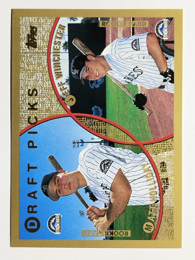 1999 Topps #442 Matt Holliday/Jeff Winchester RC (NM)