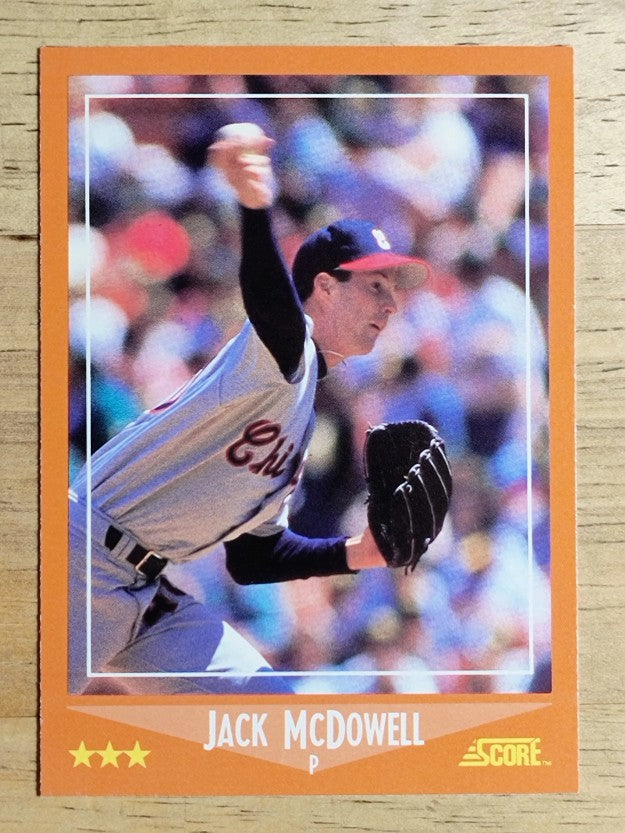 1988 Score Rookie/Traded #85T Jack McDowell XRC