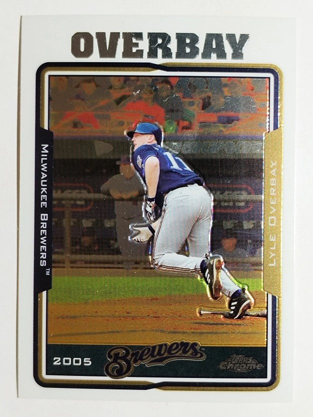 2005 Topps Chrome #4 Lyle Overbay