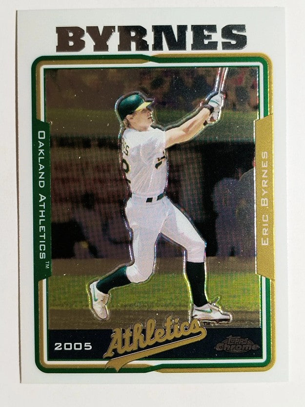 2005 Topps Chrome #37 Eric Byrnes