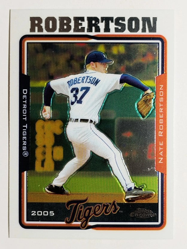 2005 Topps Chrome #83 Nate Robertson