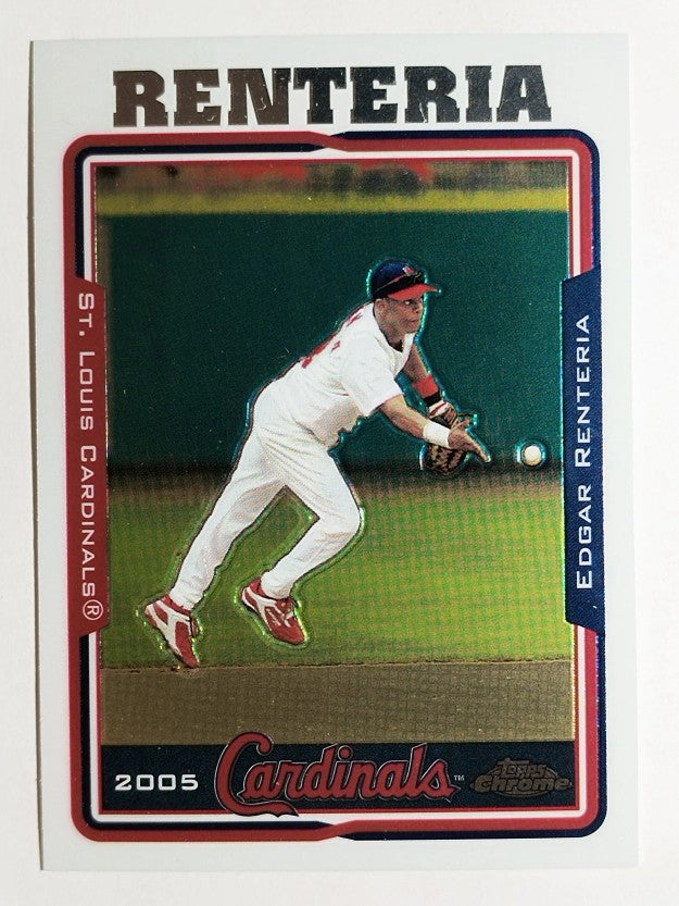 2005 Topps Chrome #156 Edgar Renteria