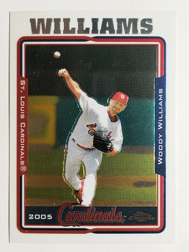 2005 Topps Chrome #210 Woody Williams
