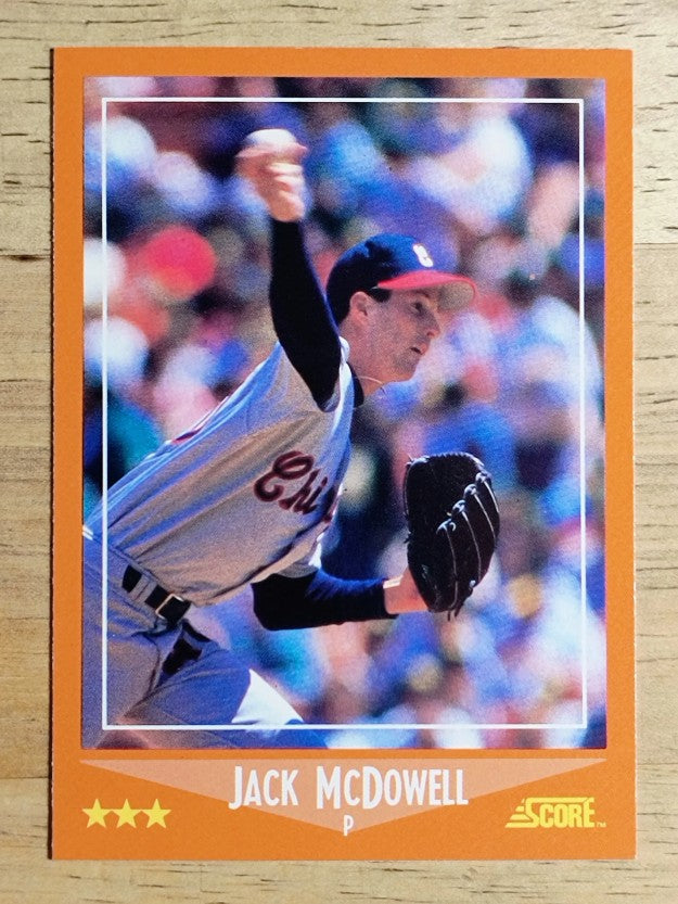 1988 Score Rookie/Traded #85T Jack McDowell XRC