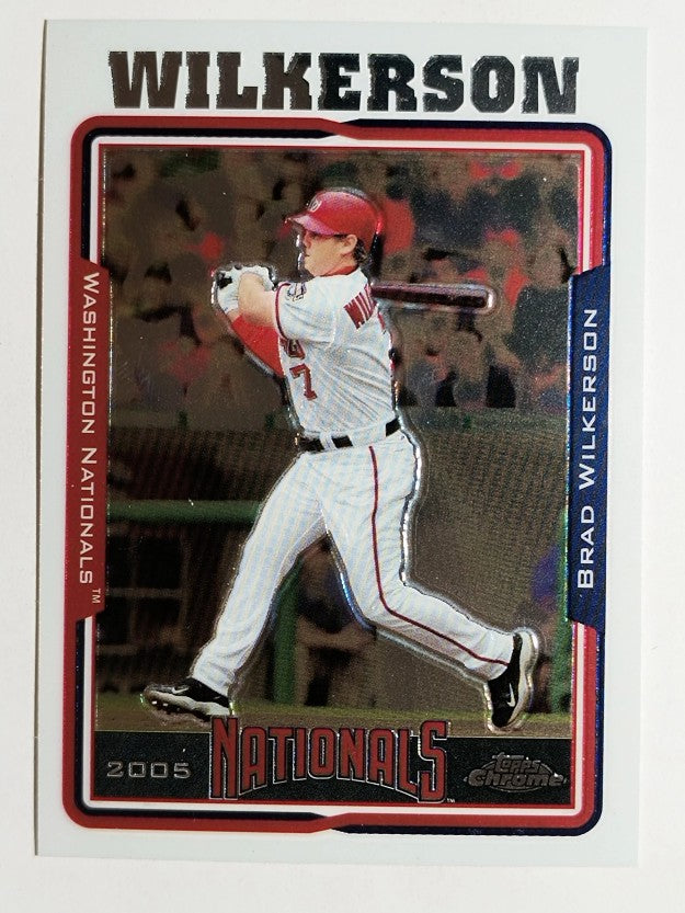 2005 Topps Chrome Update #13 Brad Wilkerson
