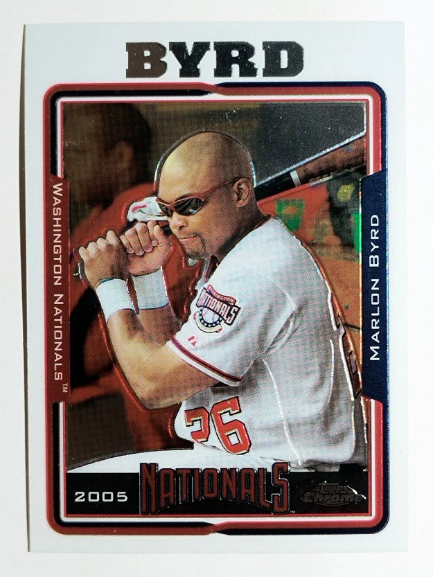 2005 Topps Chrome Update #54 Marlon Byrd