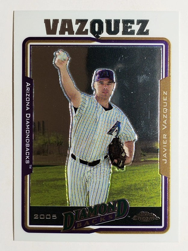 2005 Topps Chrome Update #81 Javier Vazquez