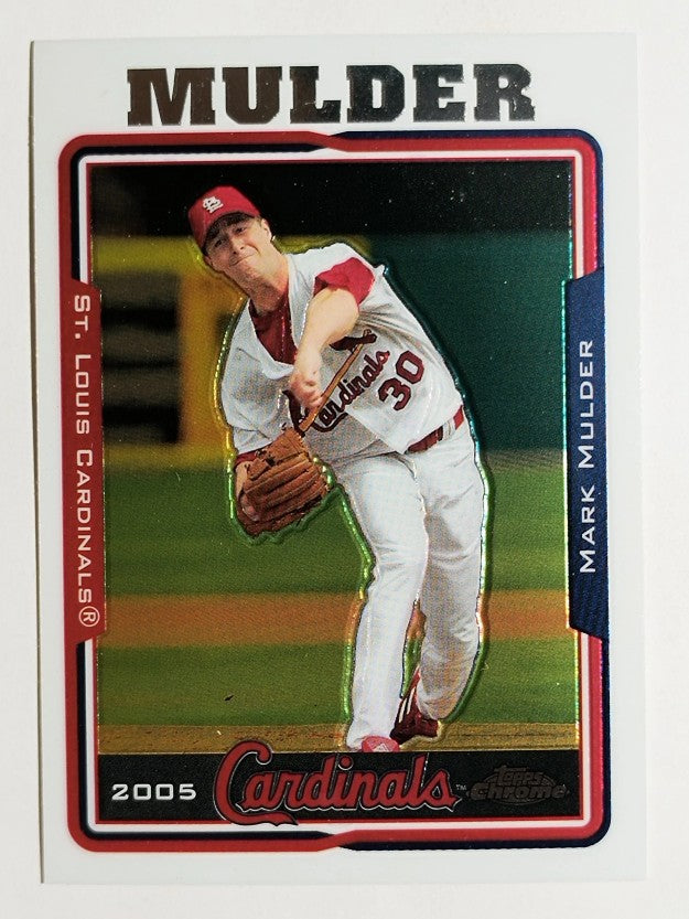 2005 Topps Chrome Update #83 Mark Mulder