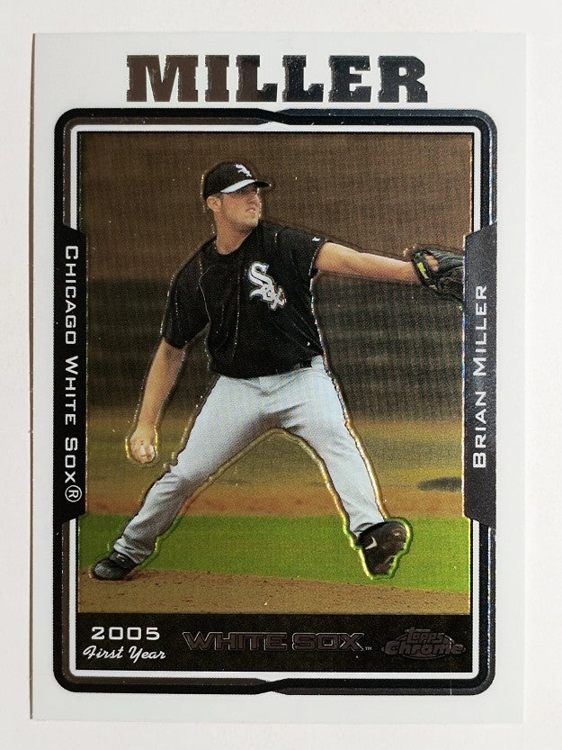 2005 Topps Chrome Update #113 Brian Miller FY RC