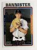 2005 Topps Chrome Update #123 Brian Bannister FY RC