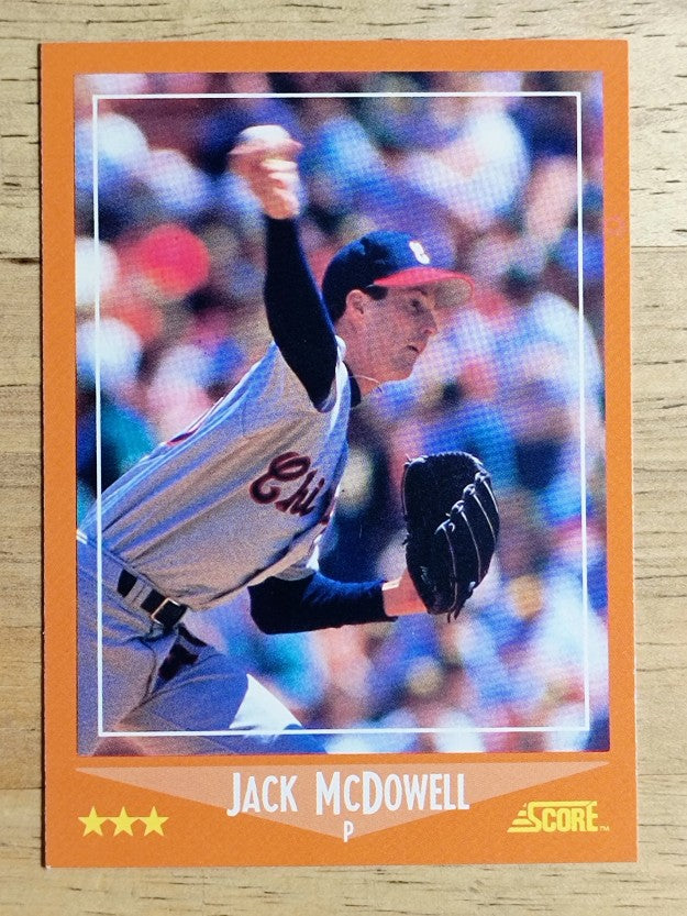 1988 Score Rookie/Traded #85T Jack McDowell XRC