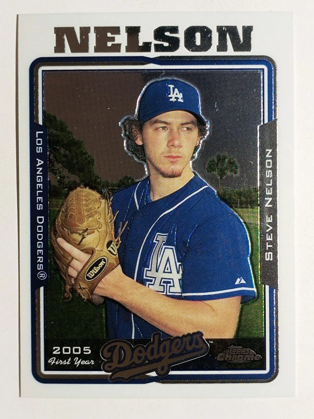 2005 Topps Chrome Update #148 Steve Nelson FY RC