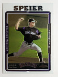 2005 Topps Chrome Update #165 Ryan Speier FY RC