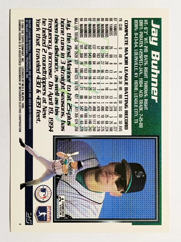 1995 Topps #25 Jay Buhner