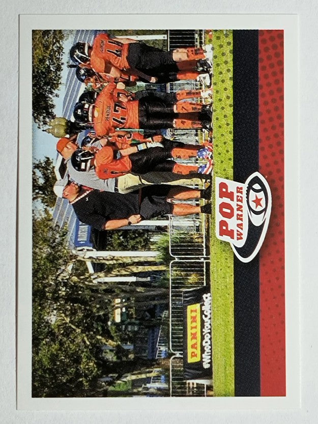 2021 Panini Stickers #551 Pop Warner Action Photo 1
