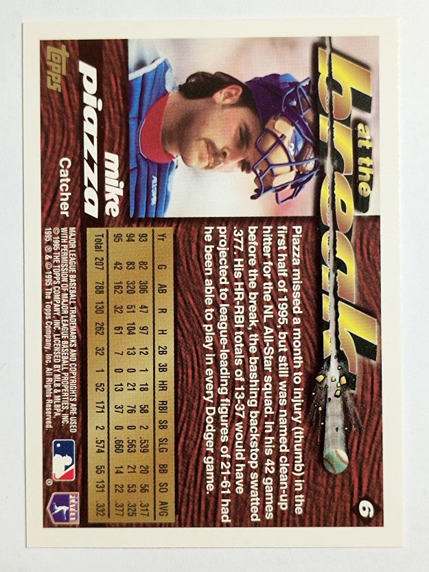 1995 Topps Traded #6T Mike Piazza AB