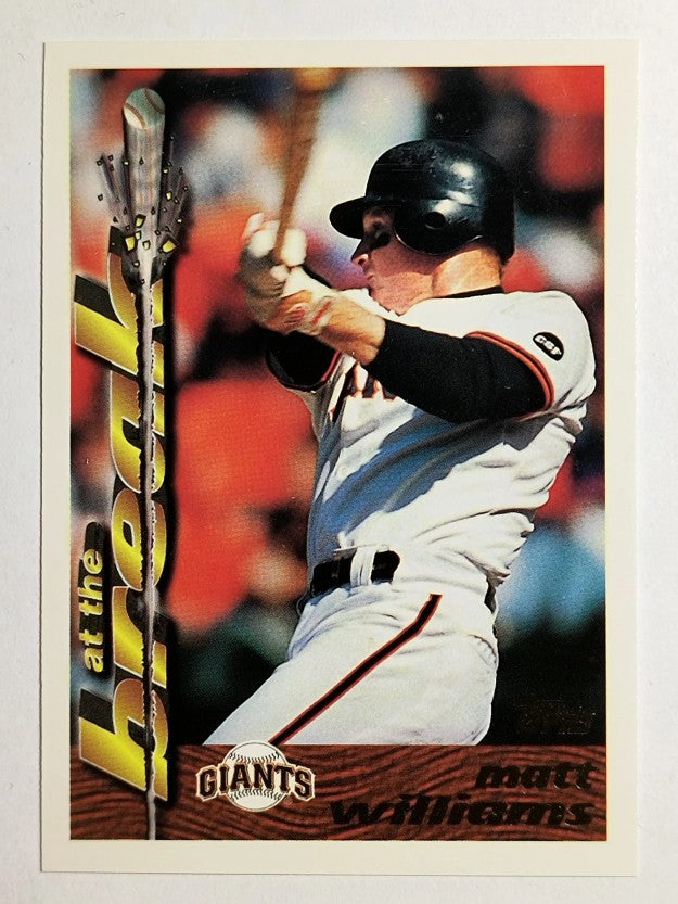 1995 Topps Traded #10T Matt Williams AB
