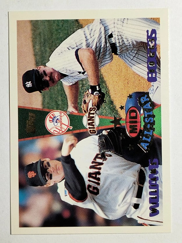 1995 Topps Traded #158T Wade Boggs/Matt Williams AS