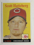 2007 Topps Heritage #12 Scott Hatteberg