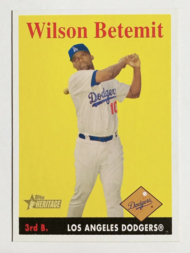 2007 Topps Heritage #16 Wilson Betemit