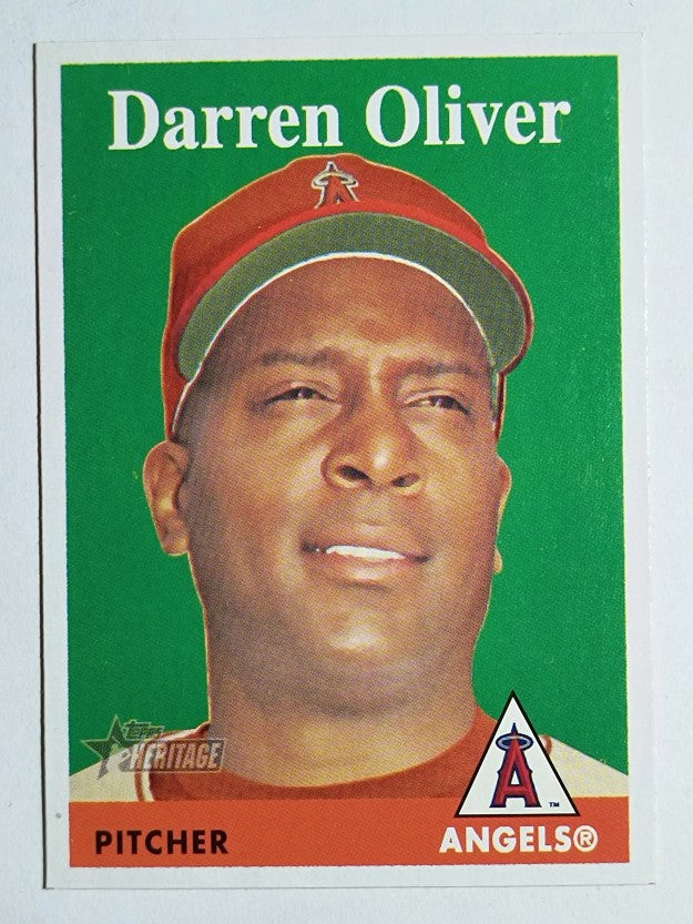 2007 Topps Heritage #17 Darren Oliver