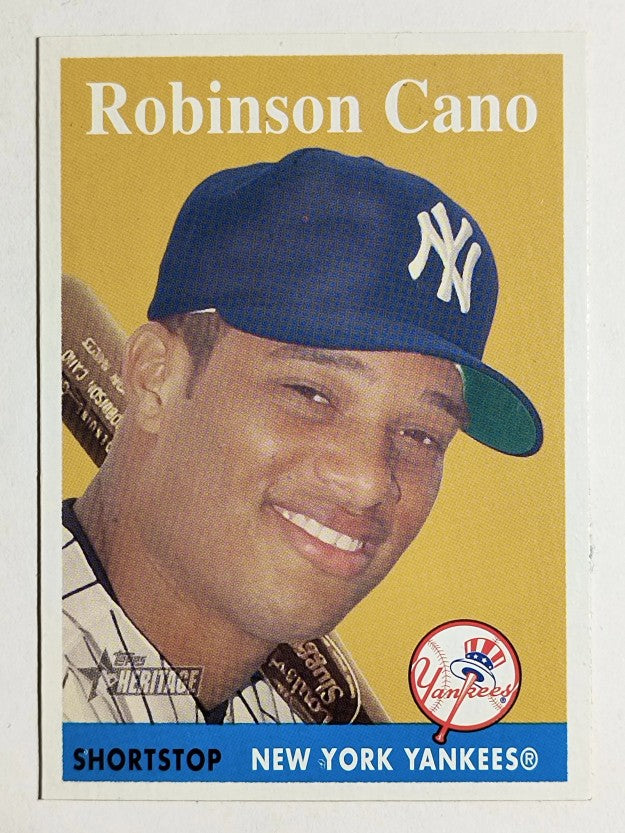 2007 Topps Heritage #20a Robinson Cano