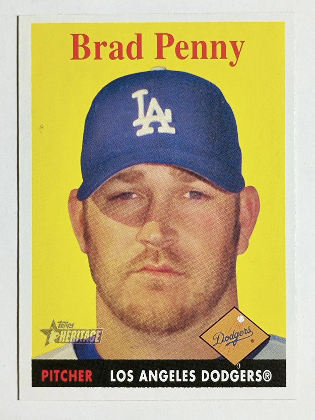 2007 Topps Heritage #25 Brad Penny