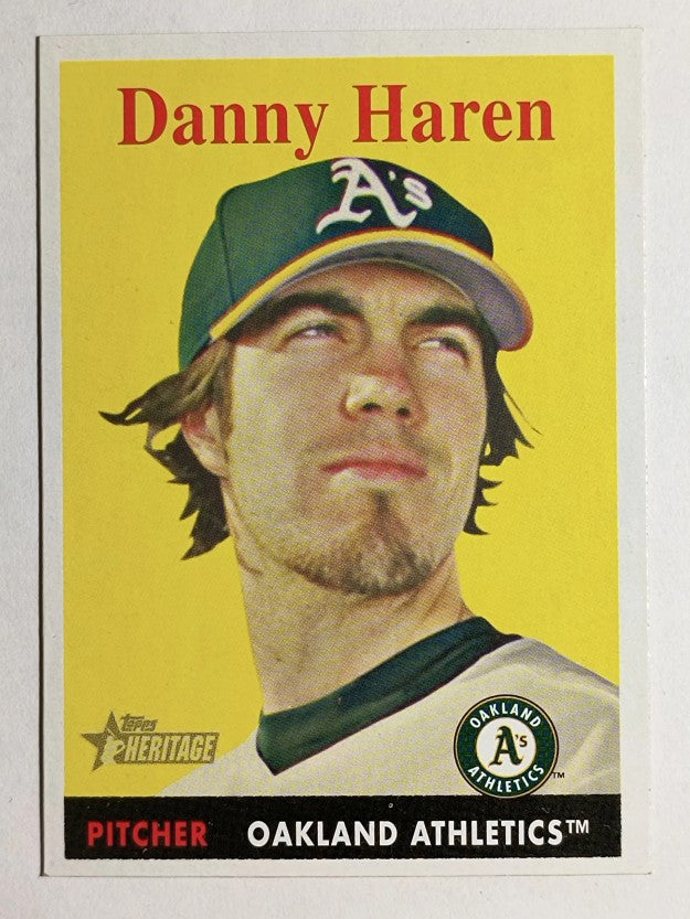2007 Topps Heritage #27 Danny Haren