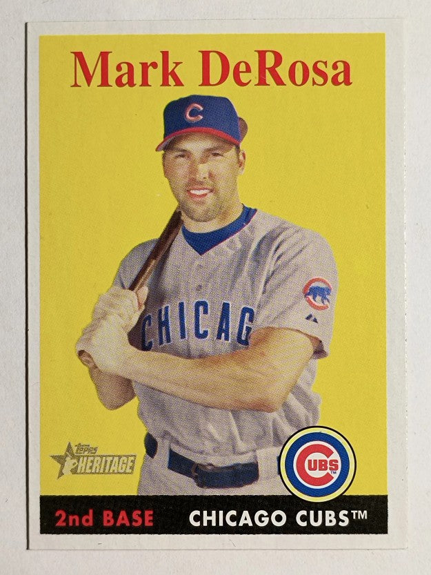 2007 Topps Heritage #34 Mark DeRosa