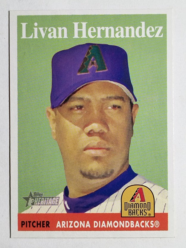 2007 Topps Heritage #51 Livan Hernandez
