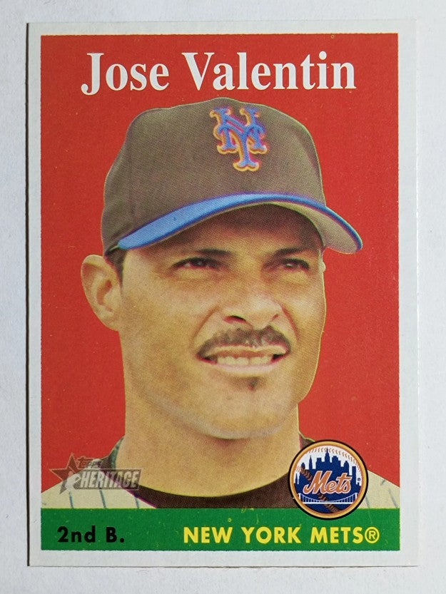 2007 Topps Heritage #53a Jose Valentin