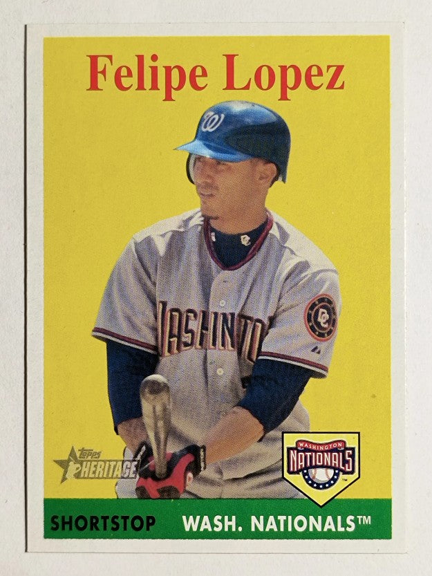 2007 Topps Heritage #55 Felipe Lopez